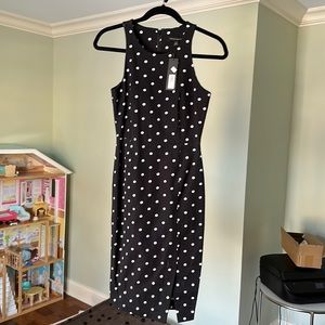 NWT Banana Republic polka dot dress size 0